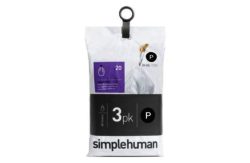 simplehuman Bin Liner Code P 3 x 20 Pack 60 Liners